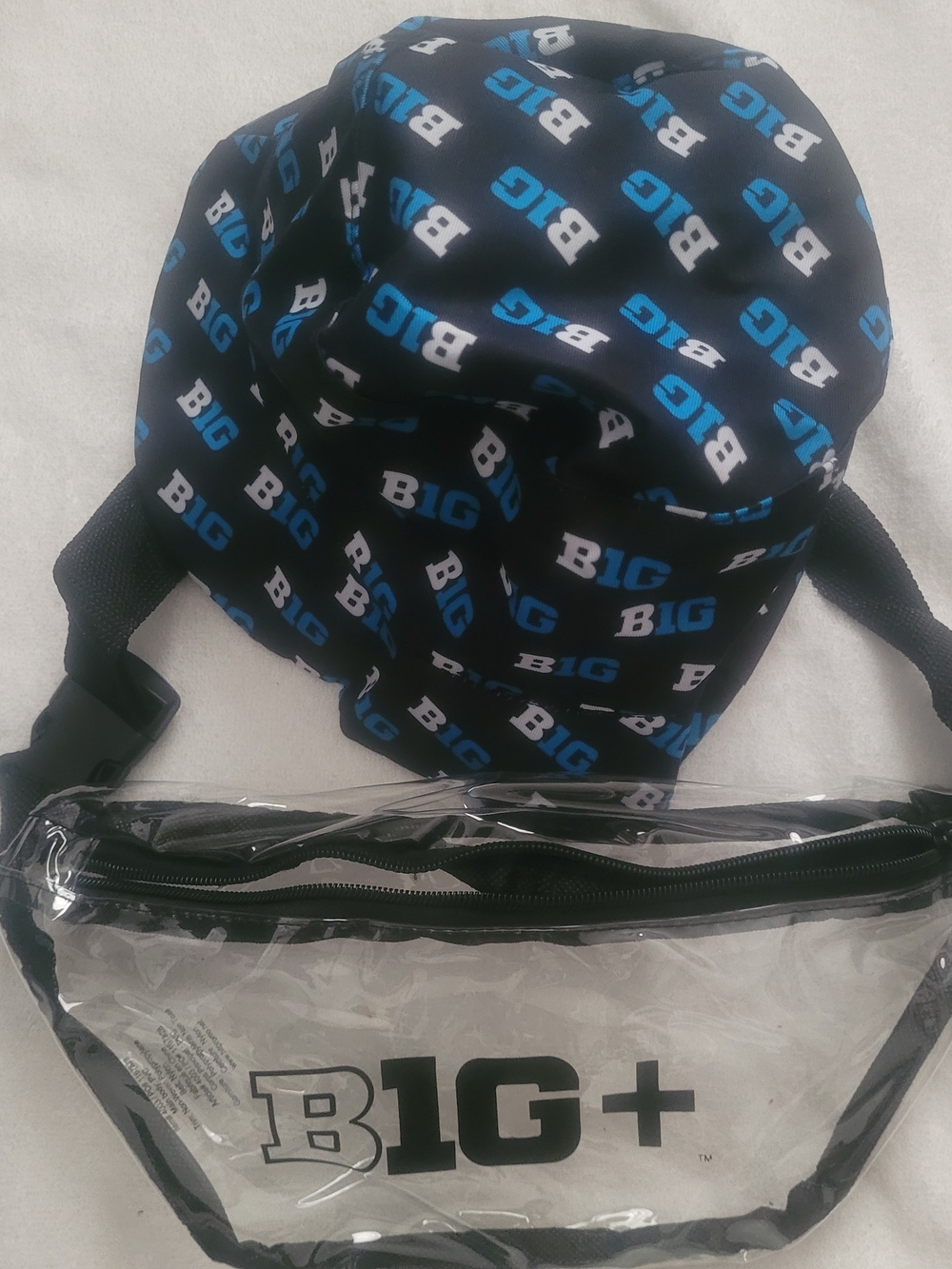 B1G+ Clear Fannypack with Reversable Buckethat